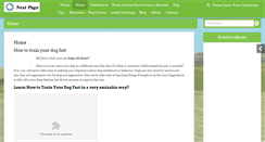 Desktop Screenshot of howtotrainyourdogfast.com